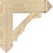 Ekena Millwork Balboa Arts & Crafts Rough Sawn Bracket, Douglas Fir, 6"W x 26"D x 26"H BKT06X26X26BOA03RDF - alternate 3